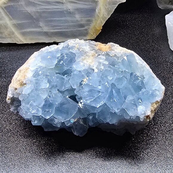 Celestite Cluster – Angelic Calm & Higher Connection - Picture 4 of 6